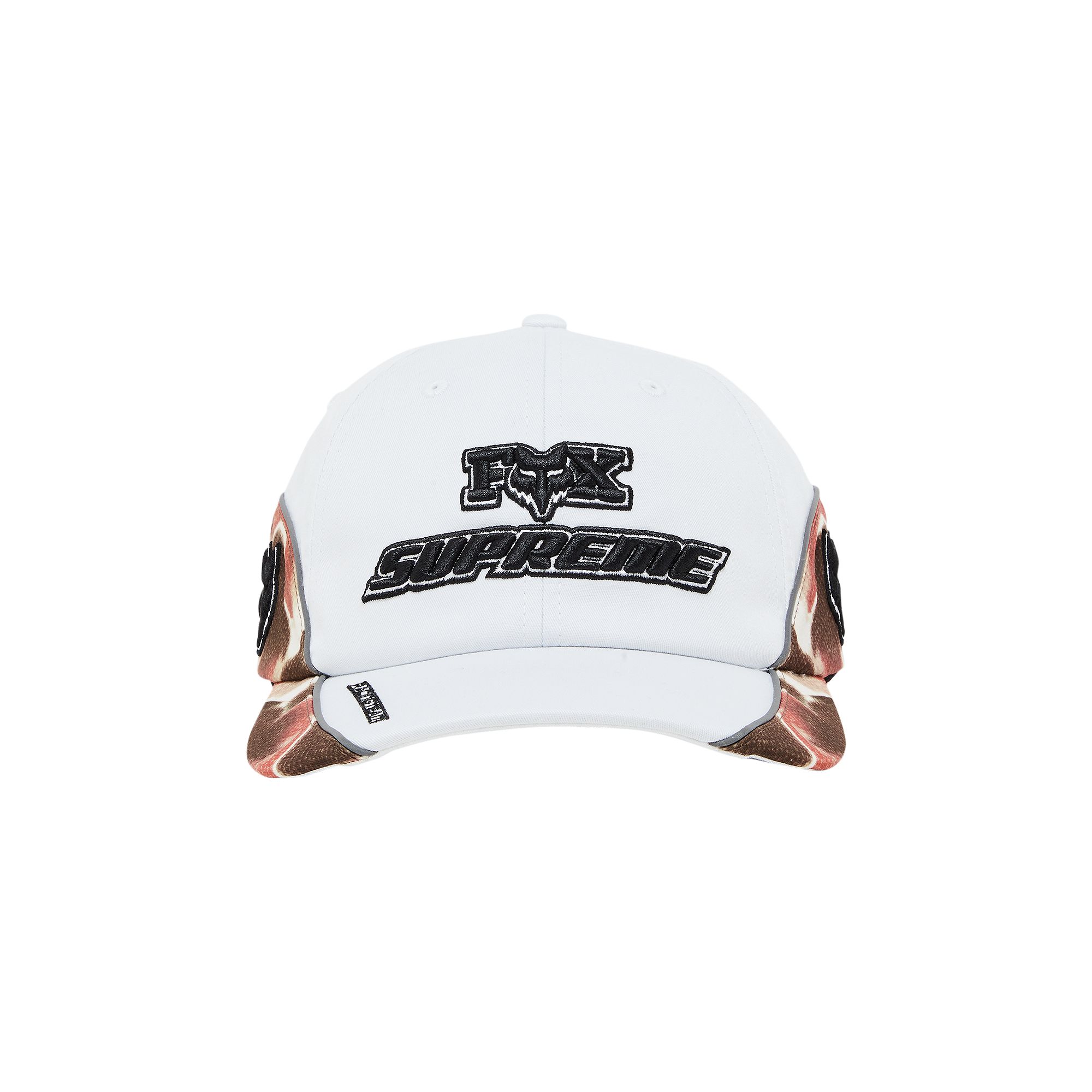 Supreme x Fox Racing 6-Panel 'White' | Men's Size Onesize