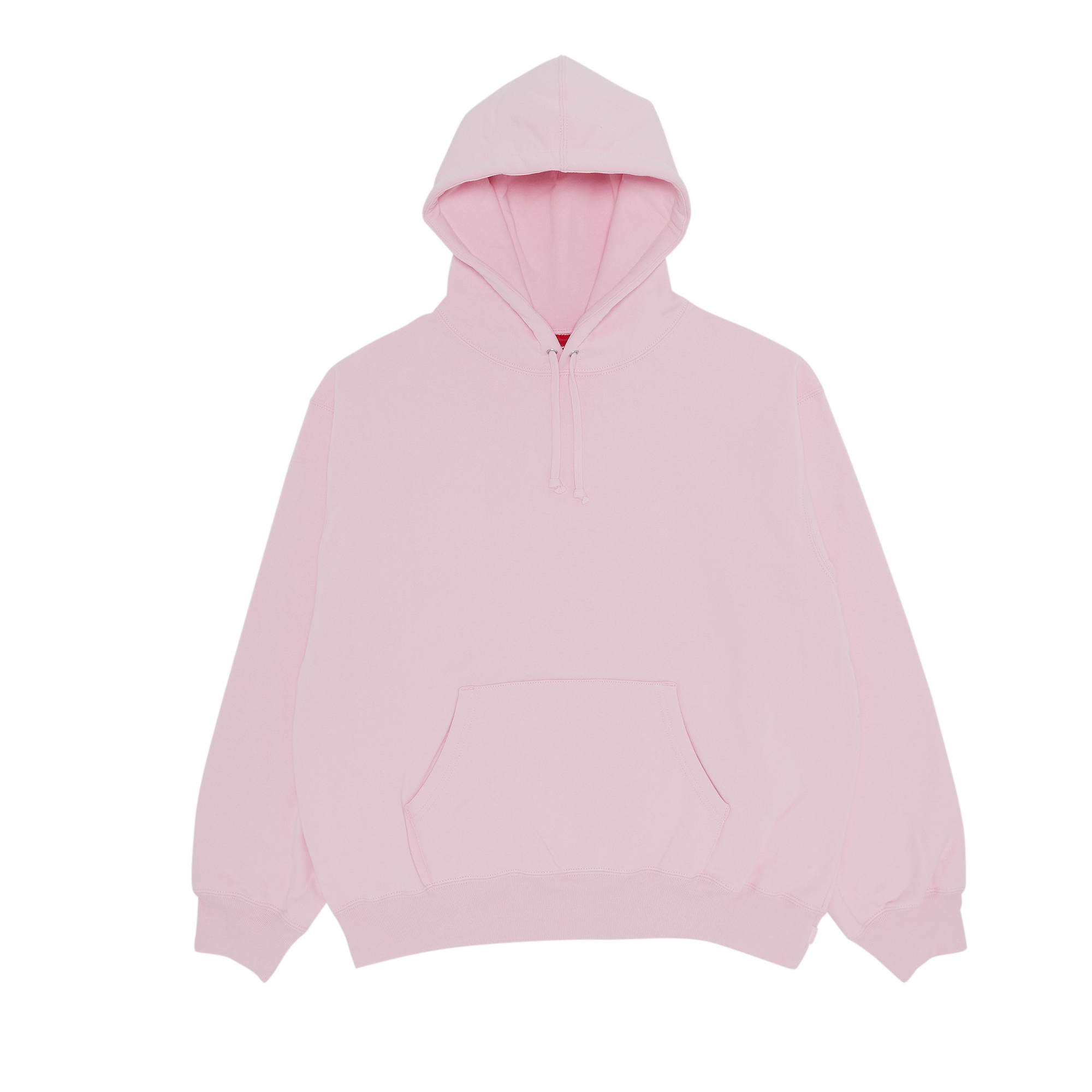 Pre-owned Supreme Satin Appliqué Hooded Sweatshirt 'light Pink'