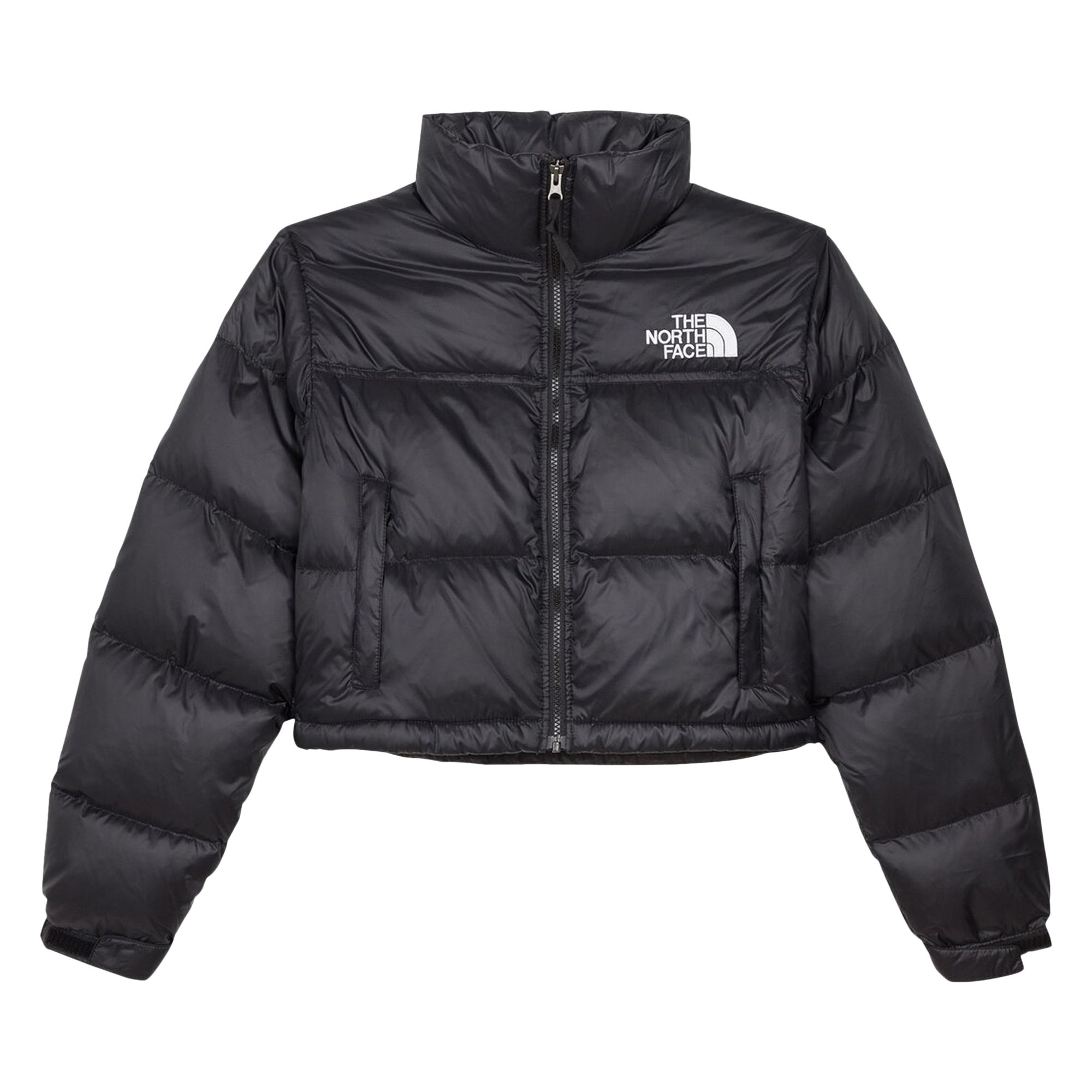 Pre-owned The North Face Nuptse Short Jacket 'tnf Black/tnf Black'