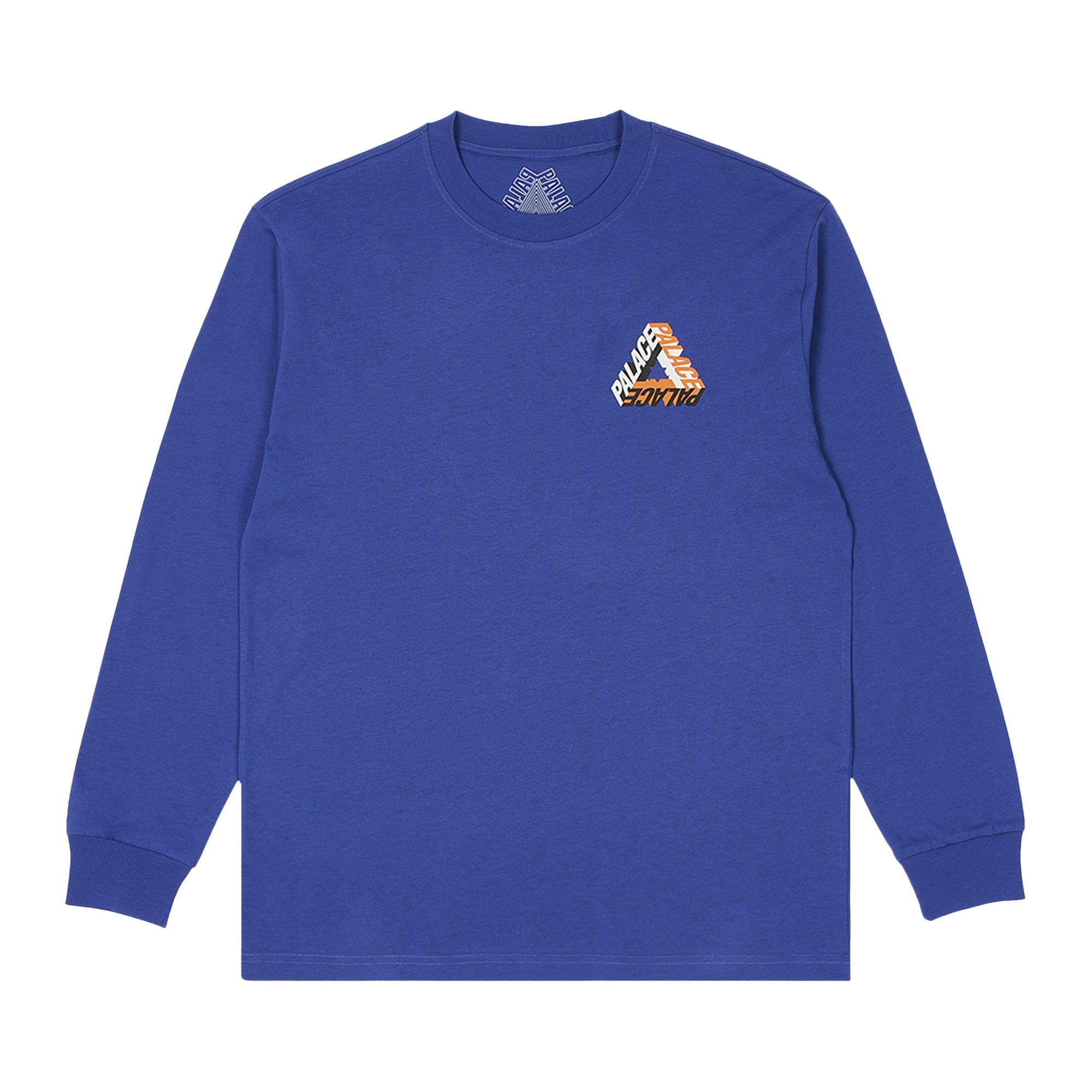 Click to view more detailed imagery on our partner's website Pre-owned Palace P-3d Longsleeve 'ultra' In Blue