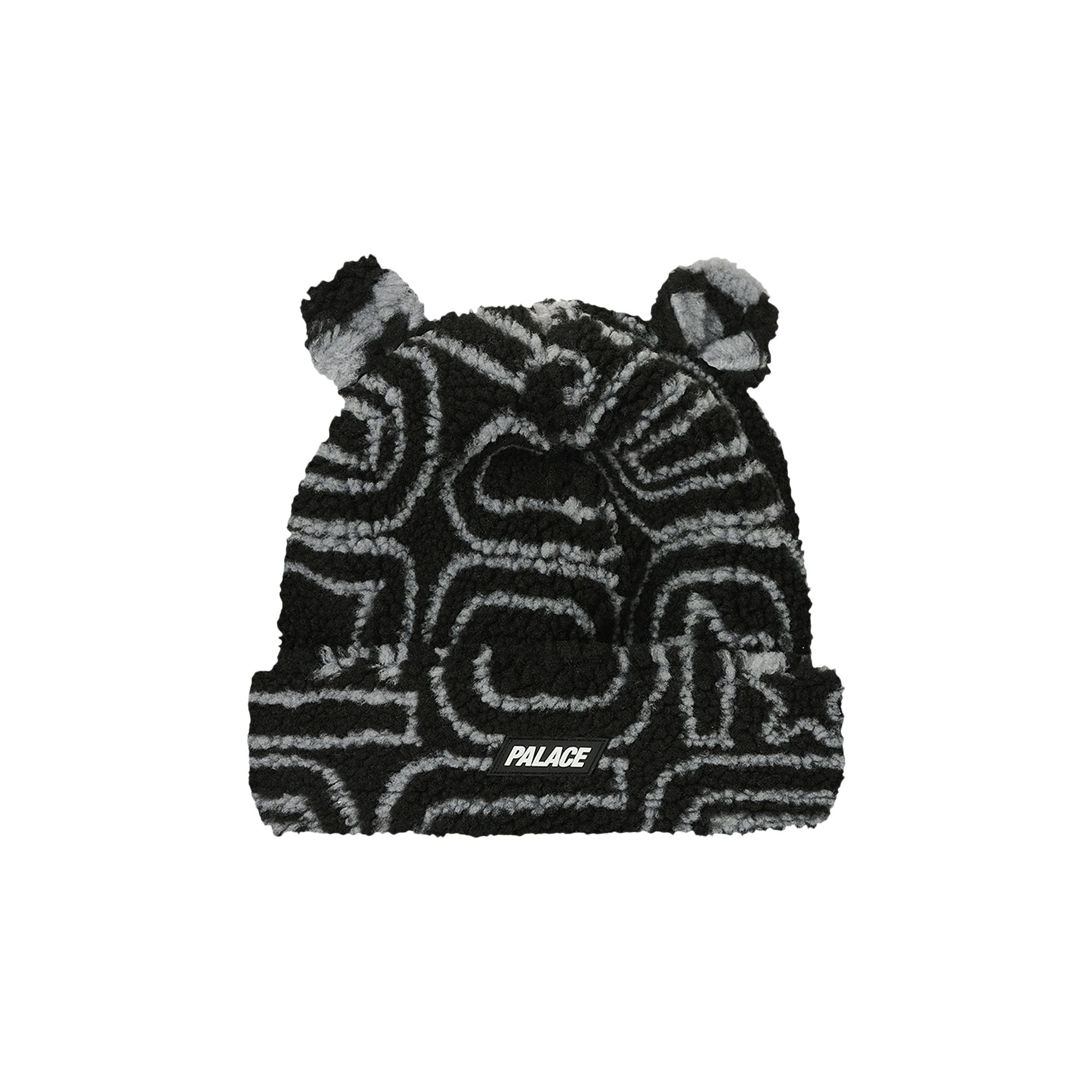 Palace Joyrex Fleece Ears Beanie 'Black' | Men's Size S/M