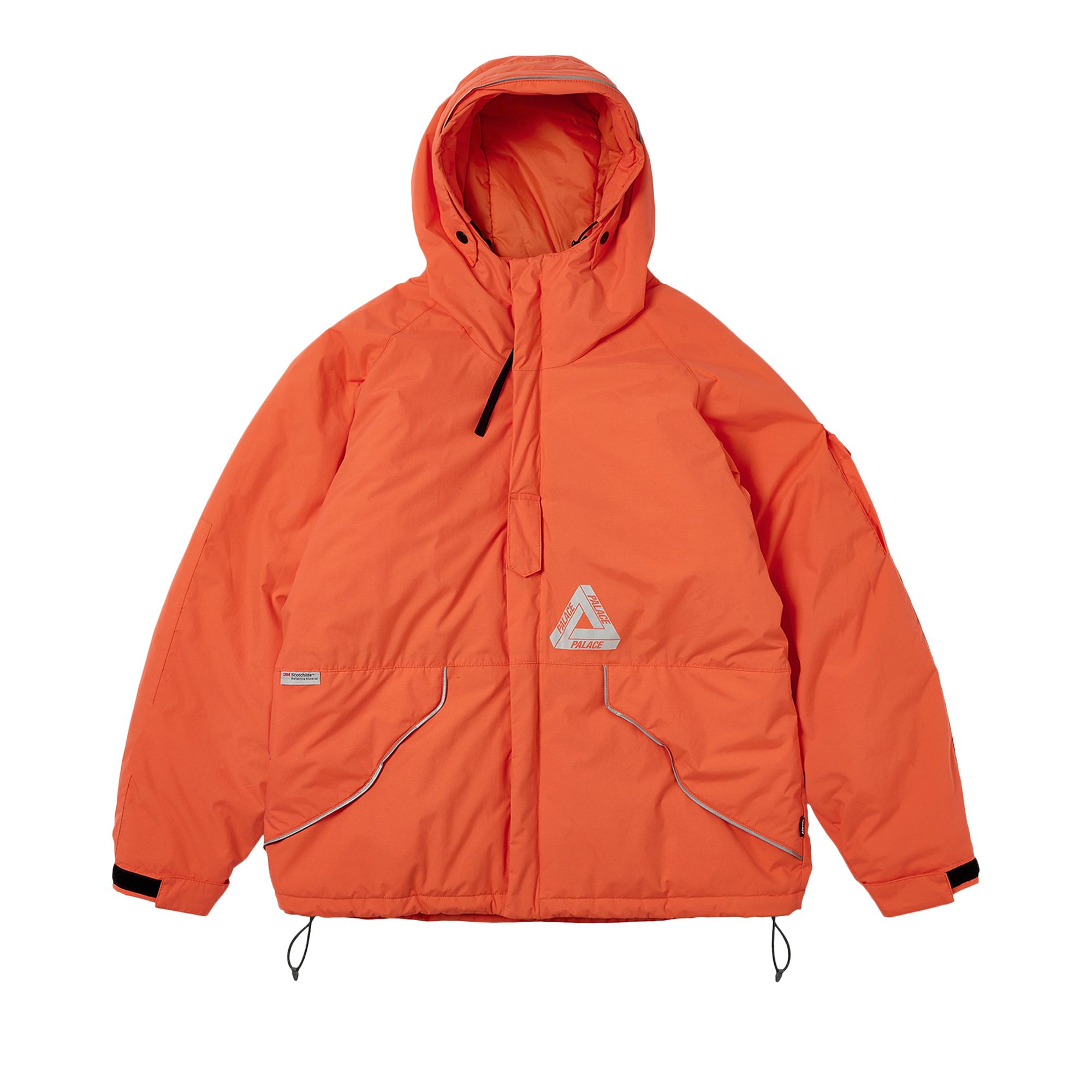 Palace P-Tech Hooded Jacket 'Orange' | Men's Size L