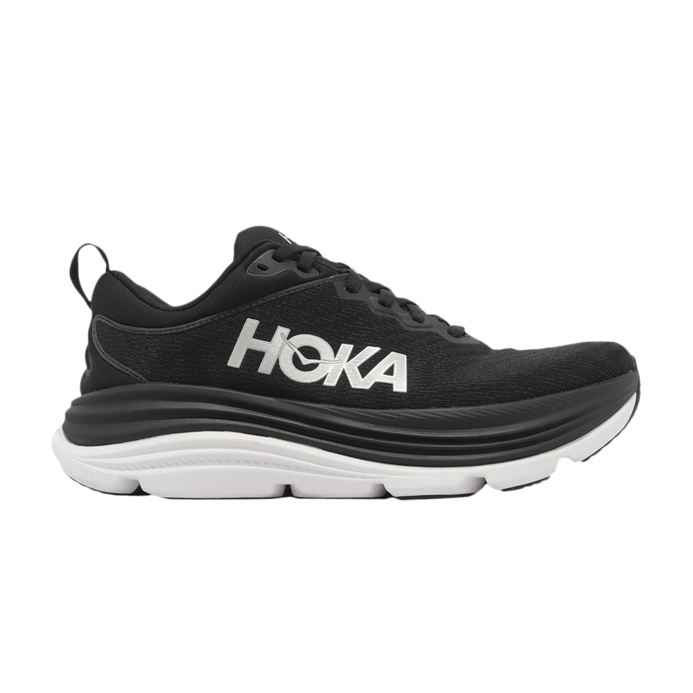 Pre-owned Hoka Gaviota 5 2e Wide 'black White'