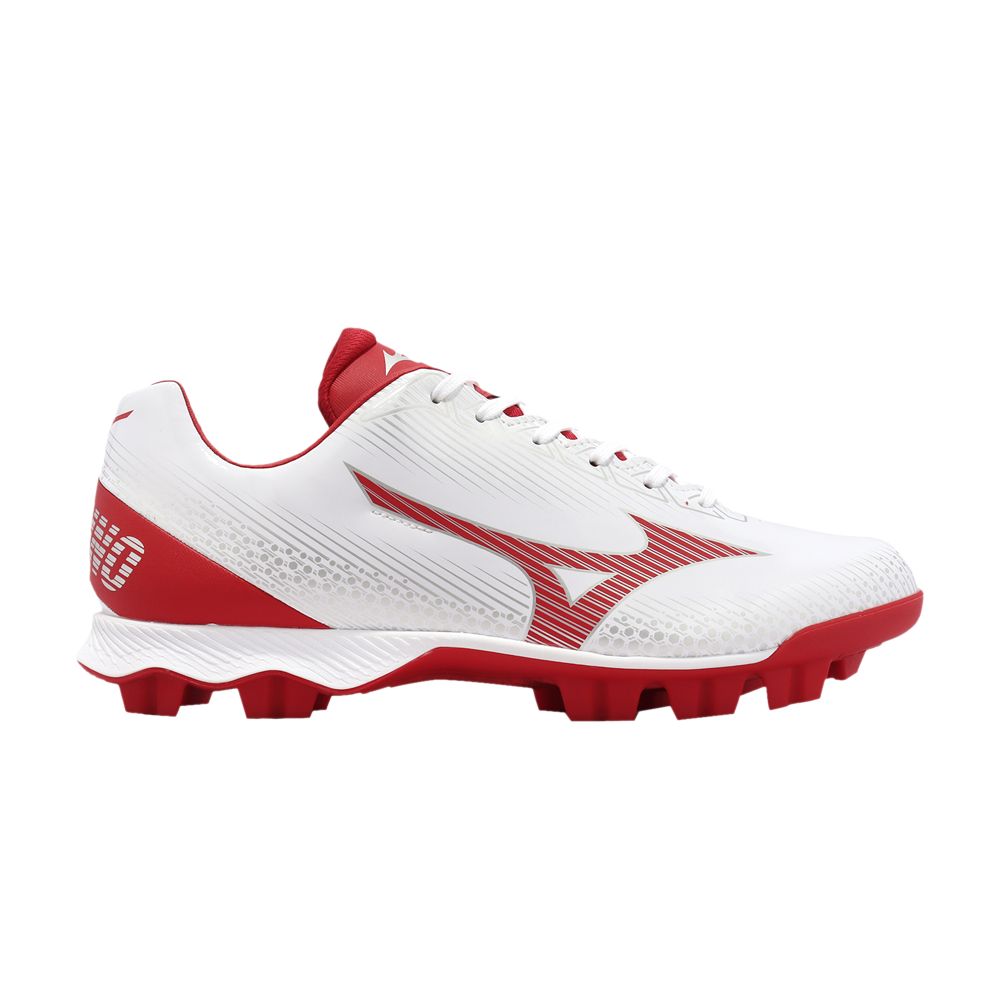 Pre-owned Mizuno Wave Lightrevo 'white Red'