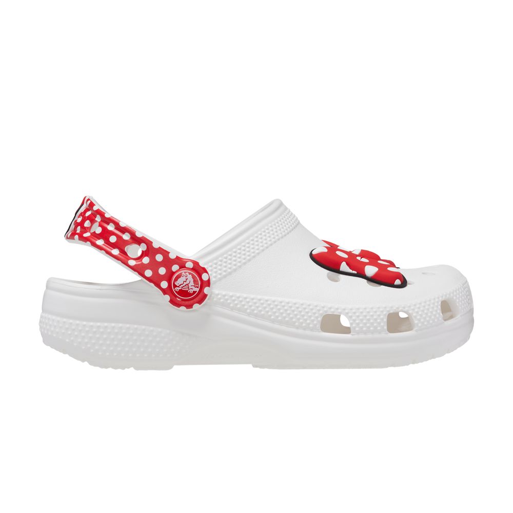 Crocs Disney x Classic Clog Kids 'Minnie Mouse' | White | Kid's Size 6