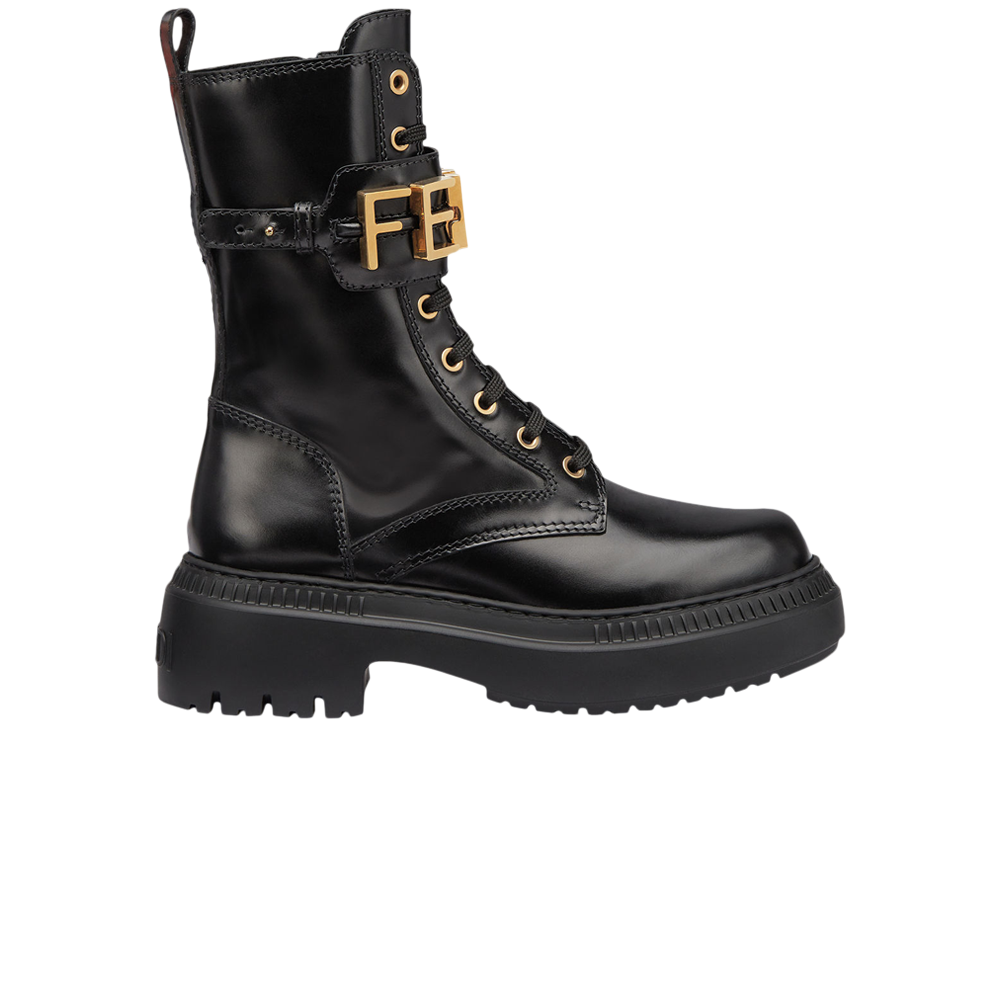 Pre-owned Fendi Wmns Graphy Boot 'black'