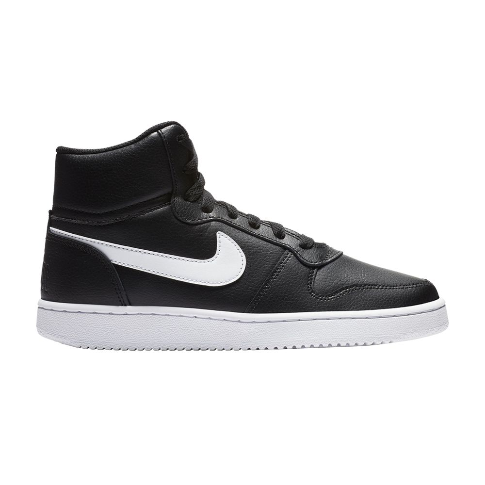 Pre-owned Nike Wmns Ebernon Mid 'black White'