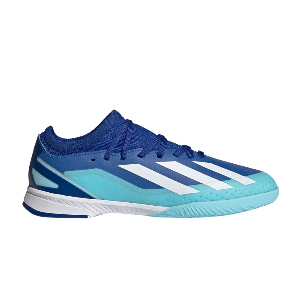 Adidas X Crazyfast.3 IN J 'Marinerush Pack' | Blue | Kid's Size 10.5 - IE1562