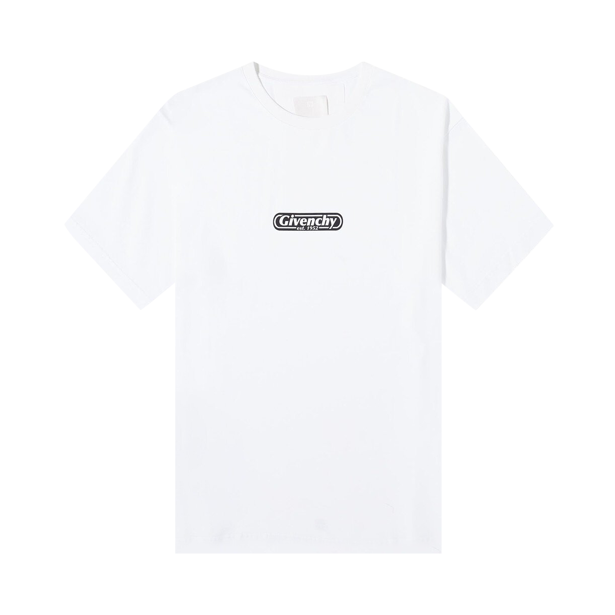 Pre-owned Givenchy Est.1952 Logo T-shirt 'white'