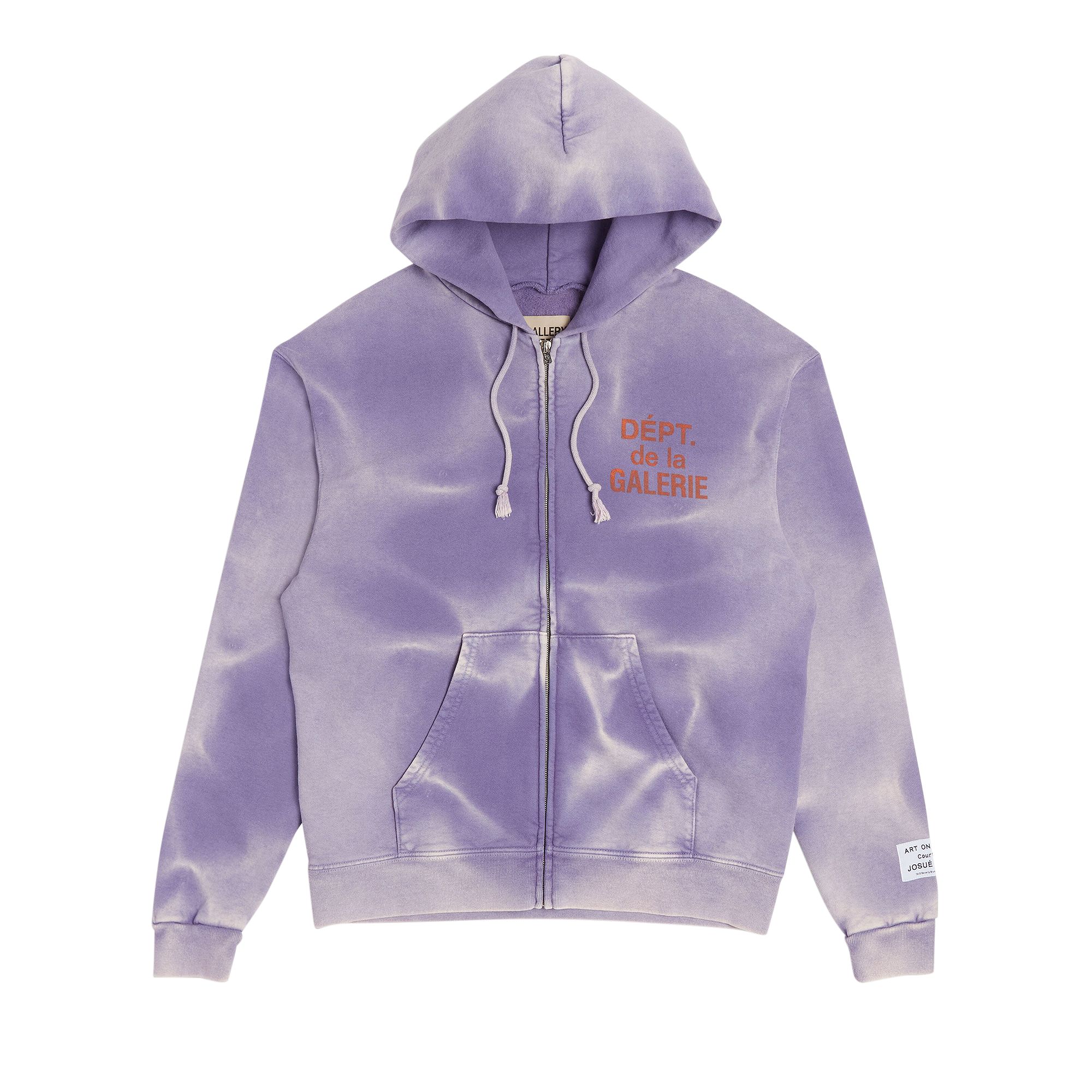 Pre-owned Gallery Dept. French Zip Hoodie 'purple'