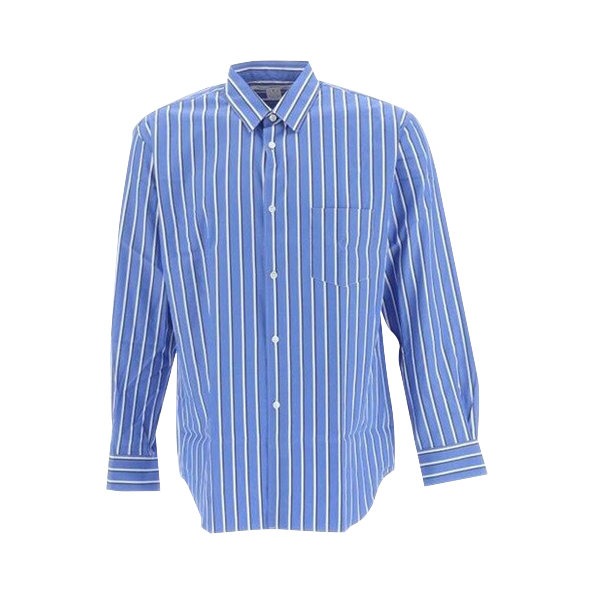 Pre-owned Comme Des Garçons Shirt Forever Long-sleeve Shirt 'blue'