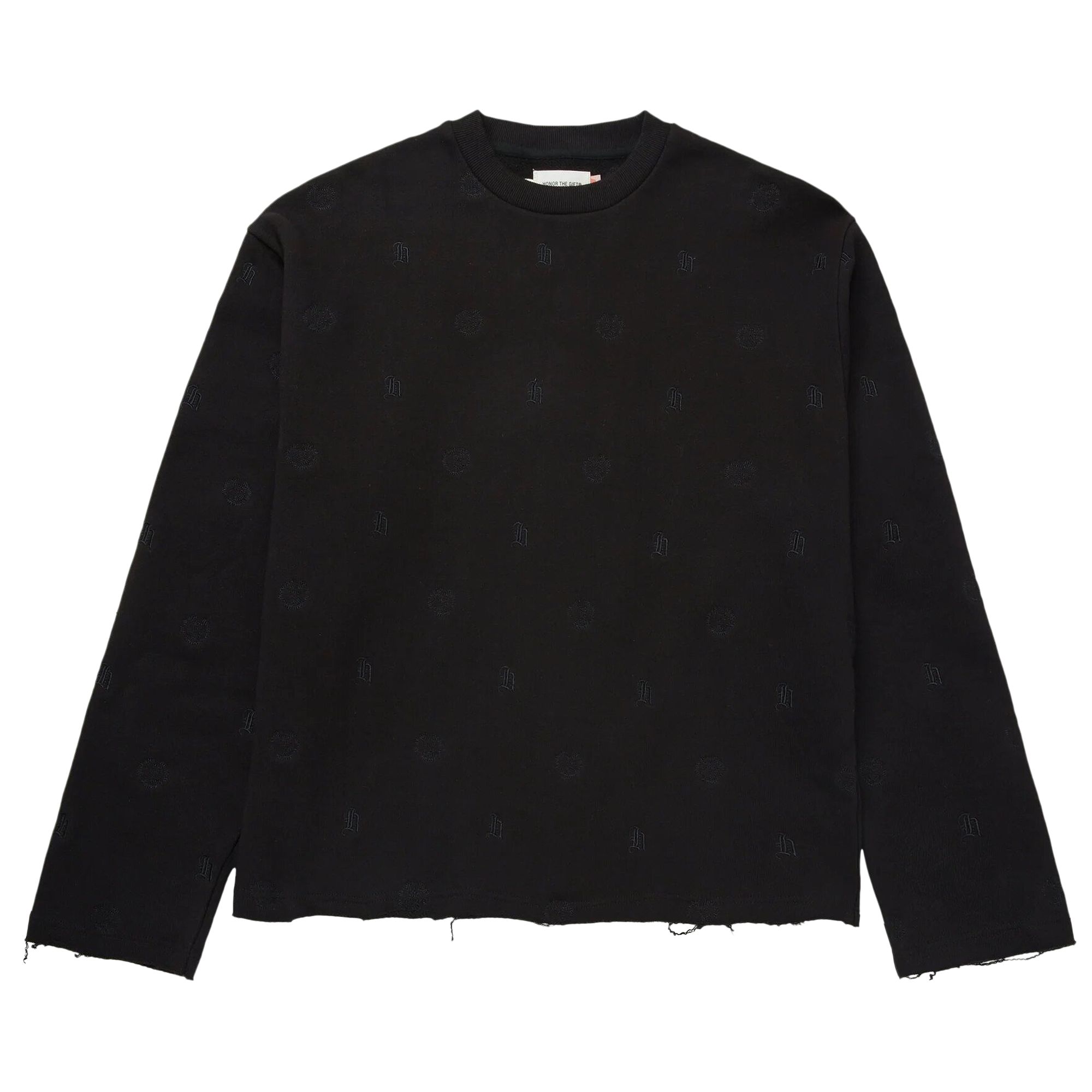 Pre-owned Honor The Gift Crest Pullover 'black'