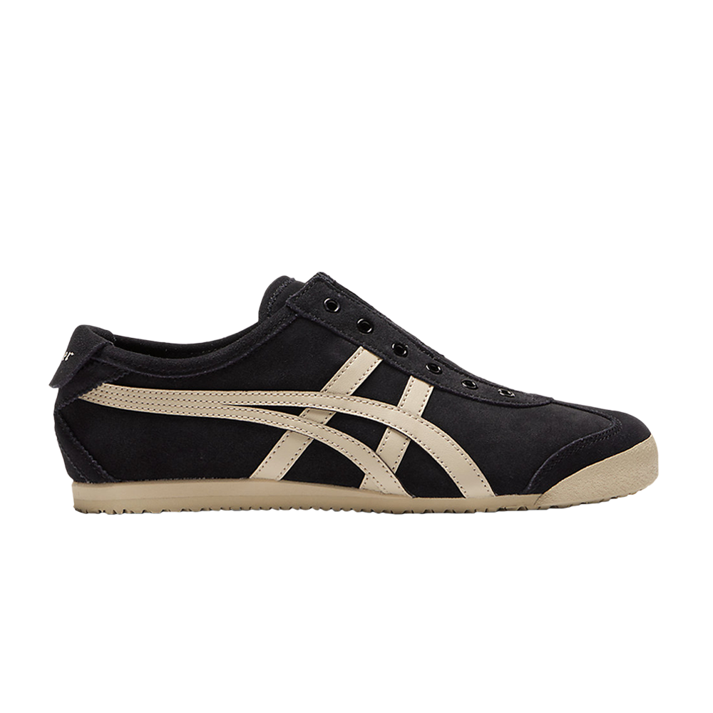Pre-owned Onitsuka Tiger Mexico 66 Slip-on 'black Putty'