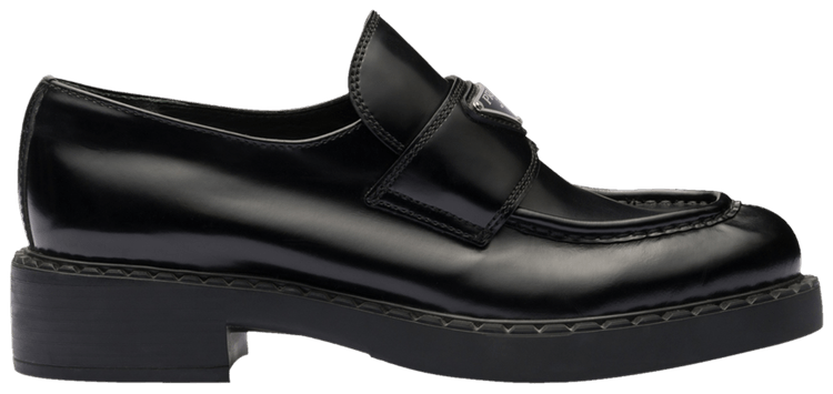 Prada Wmns Chocolate Loafer Black
