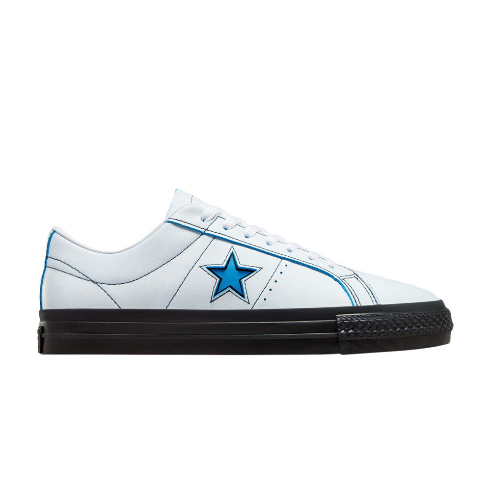 Pre-owned Converse Eddie Cernicky X One Star Pro Low 'white Kinetic Blue'