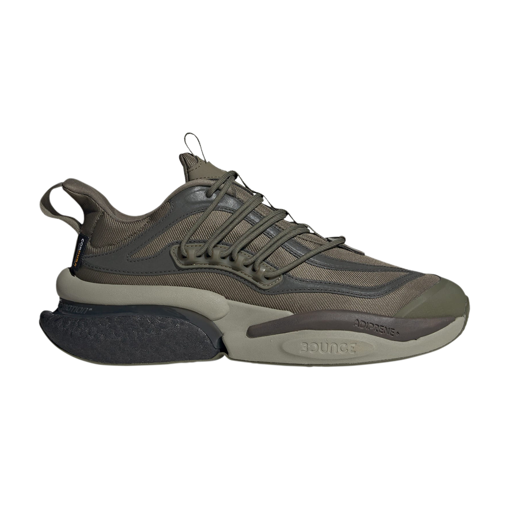 Pre-owned Adidas Originals Alphaboost V1 'olive Strata' In Green