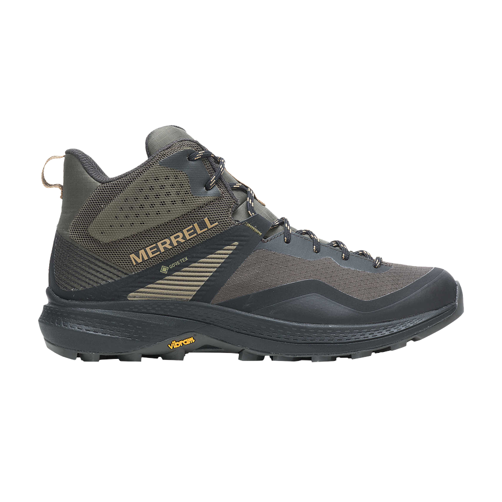 Pre-owned Merrell Mqm 3 Mid Gore-tex 'olive' In Green