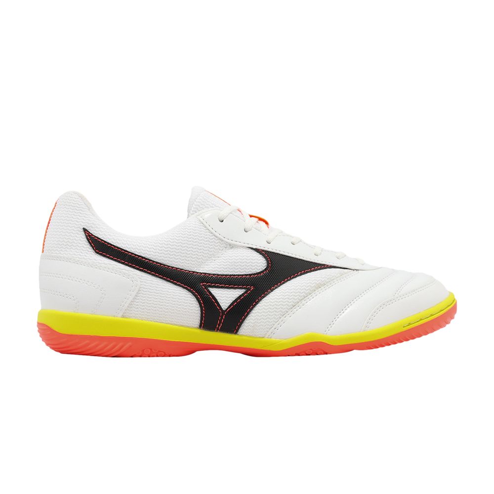 Pre-owned Mizuno Mrl Sala Club In 'white Orange Yellow'