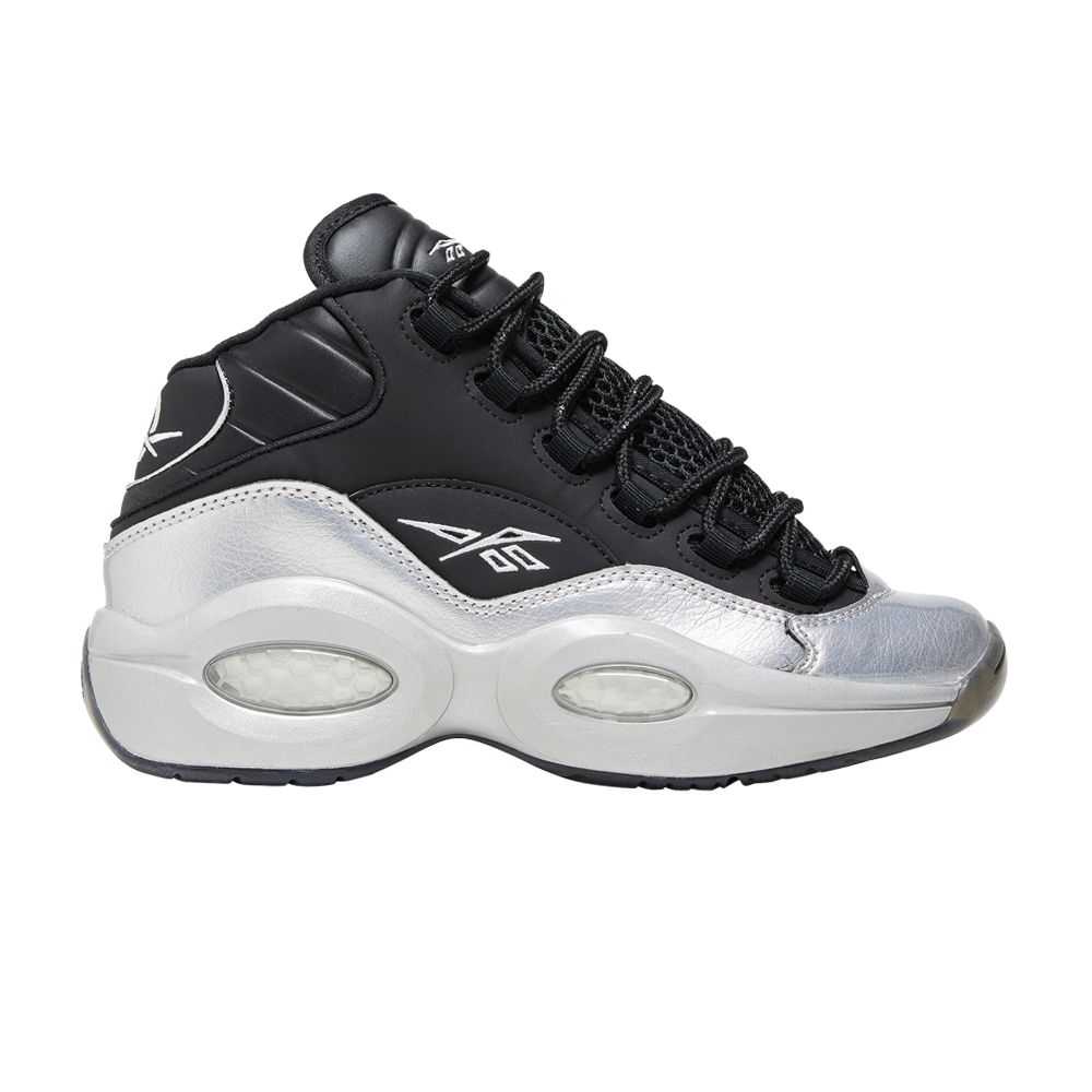 Reebok Question Mid Big Kid 'I3 Motorsports' | Black | Kid's Size 6.5