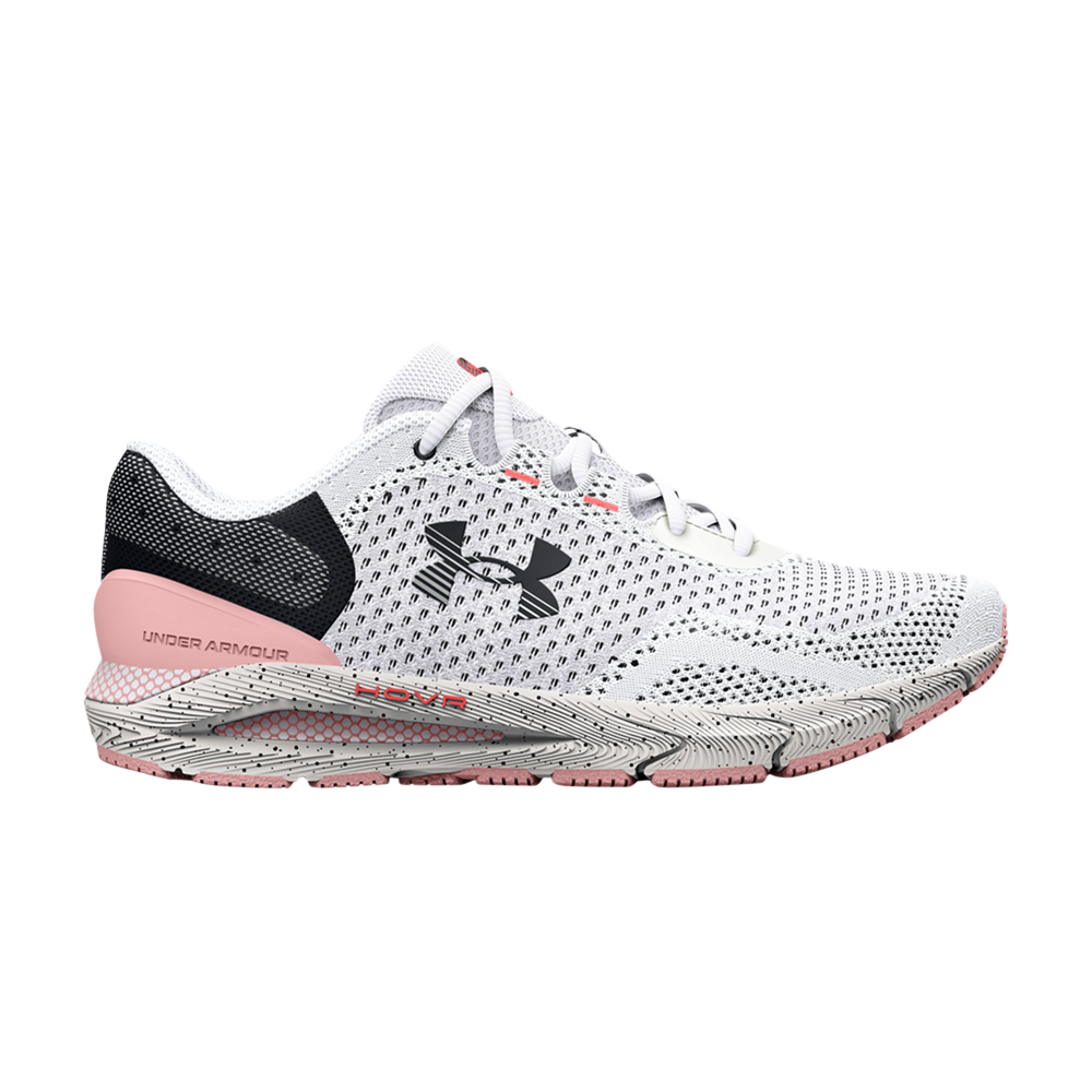 Pre-owned Under Armour Wmns Hovr Intake 6 'white Venom Red'
