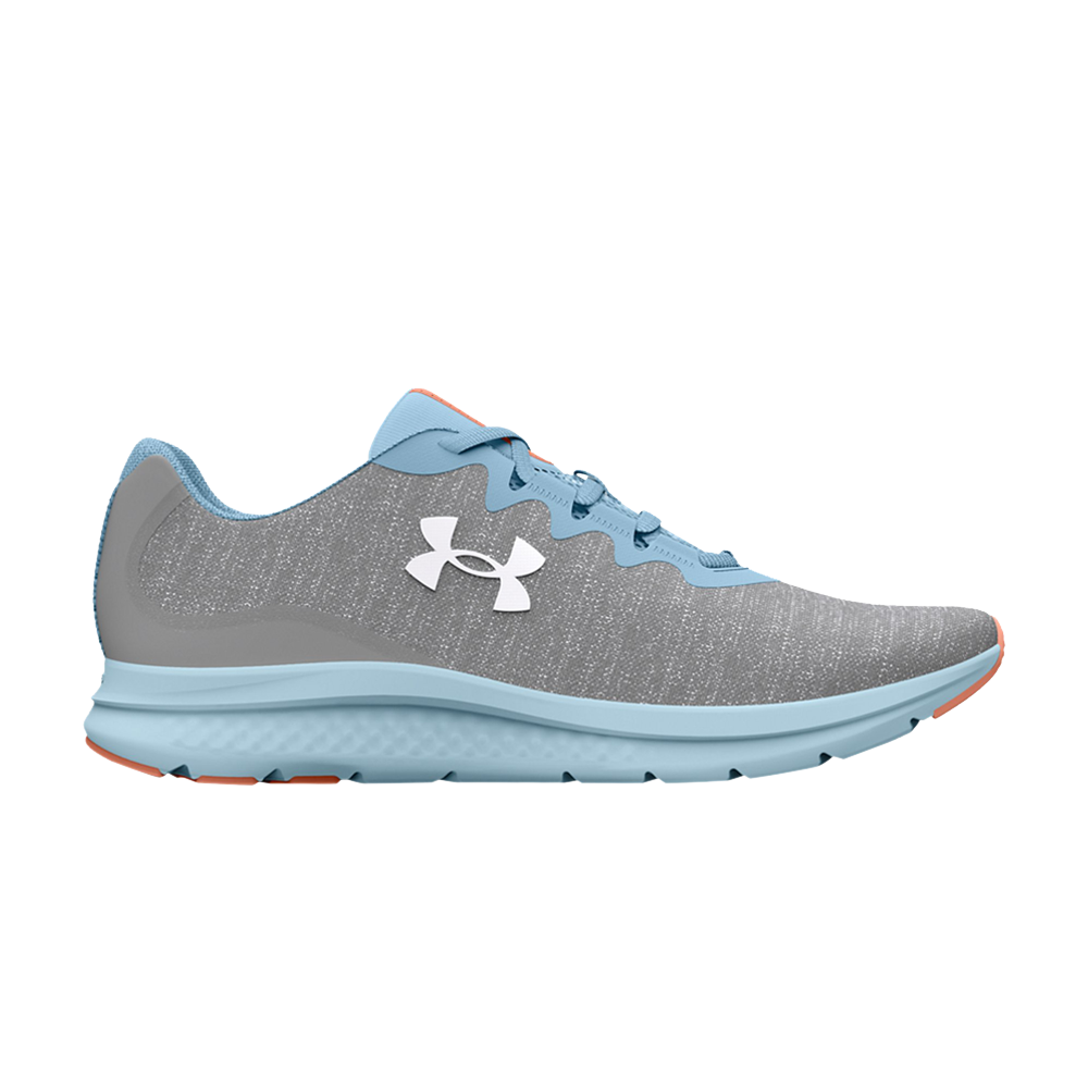 Pre-owned Under Armour Wmns Charged Impulse 3 Knit 'mod Grey Blizzard'