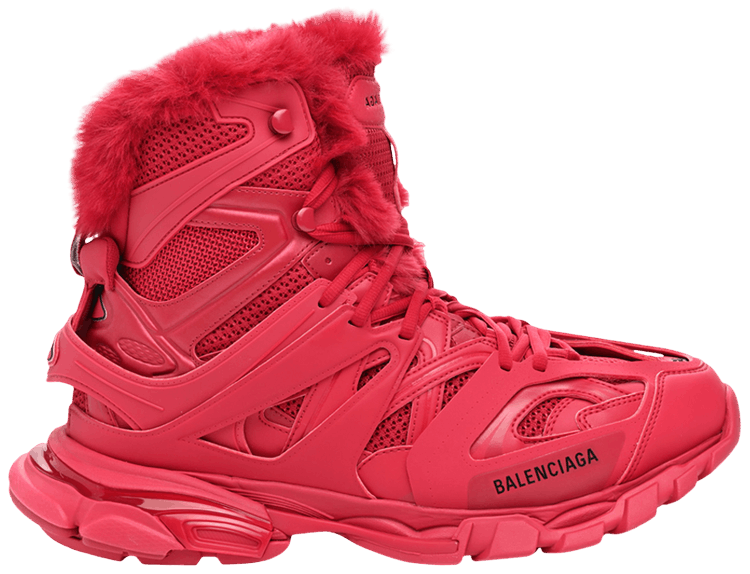 Buy Balenciaga Track Hike High 'Faux Fur - Burgundy Buy Balenciaga Track Hike High 'Faux Fur - Burgundy