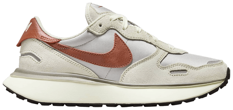 Nike Wmns Phoenix Waffle Light Bone Rugged Orange