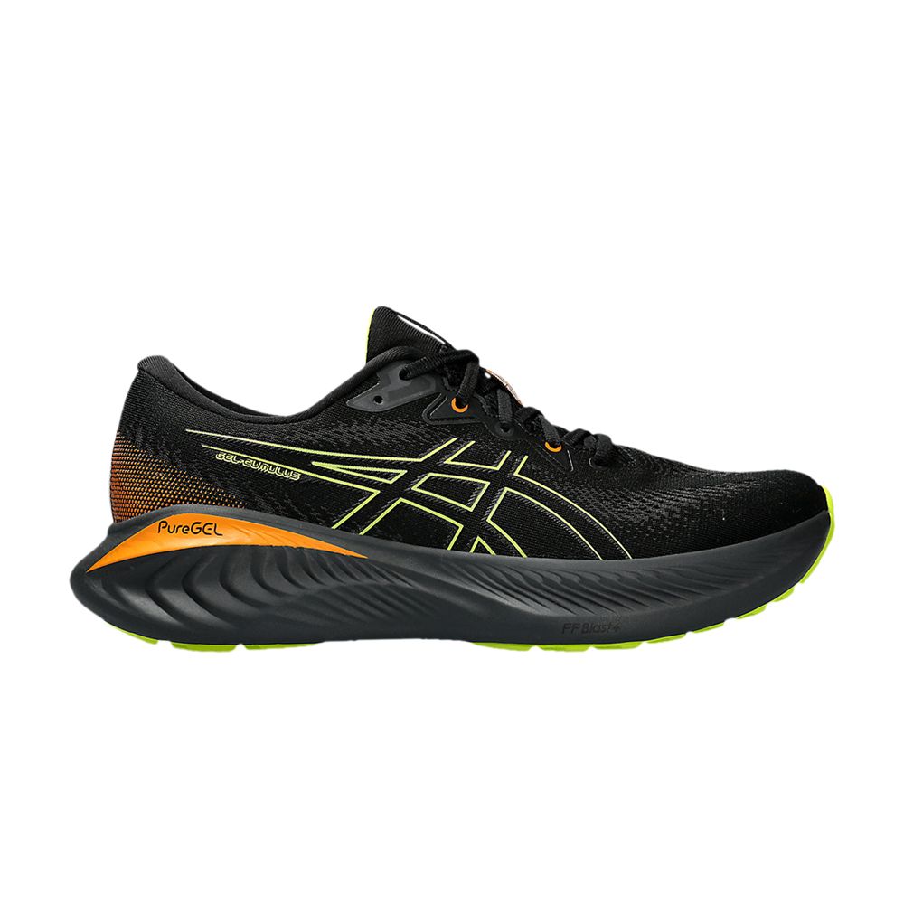 Pre-owned Asics Gel Cumulus 25 Gore-tex 'black Neon Lime'