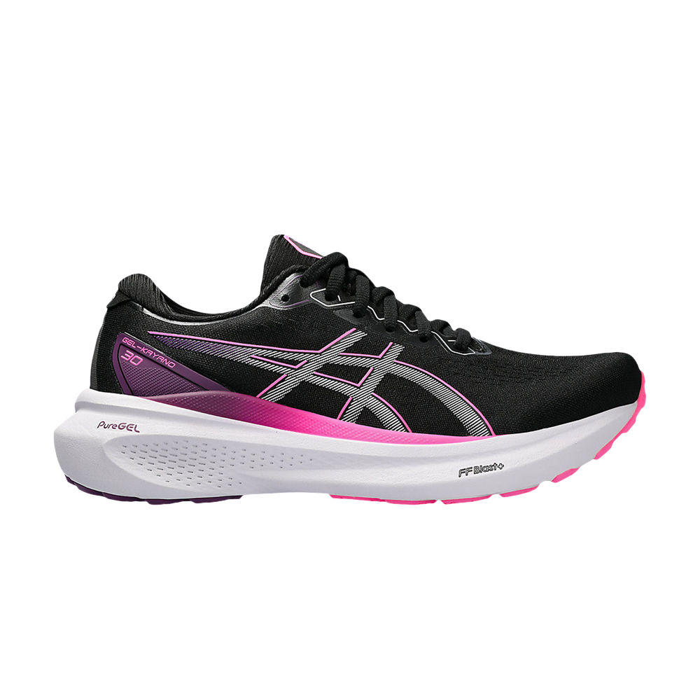 Pre-owned Asics Wmns Gel Kayano 30 Wide 'black Lilac Hint'