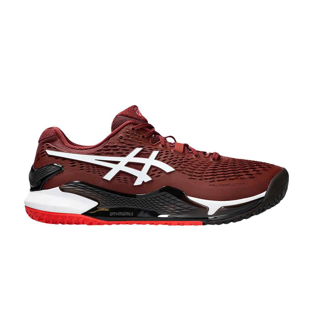 Pre-owned Asics Gel Resolution 9 Oc 2e Wide 'antique Red'