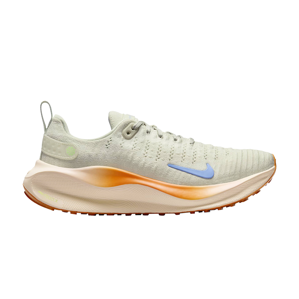Pre-owned Nike Wmns Reactx Infinity Run 4 'sea Glass Safety Orange' In Cream