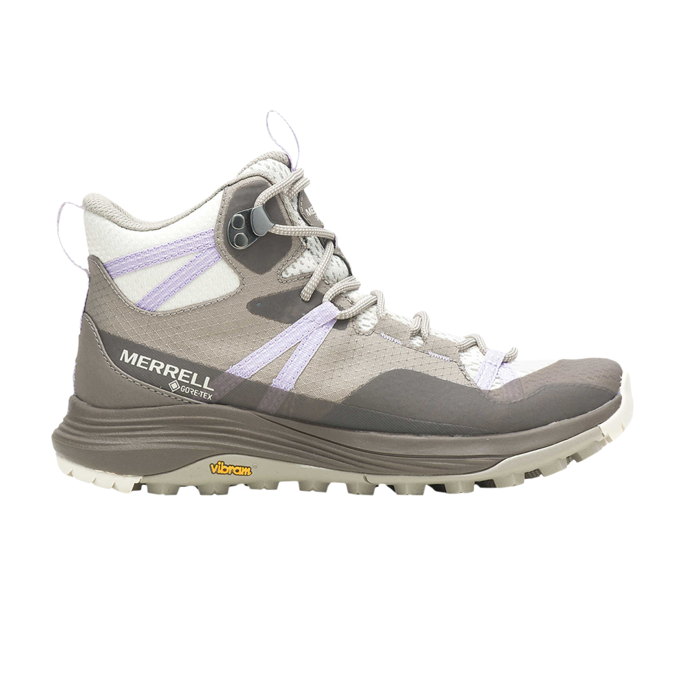 Pre-owned Merrell Wmns Siren 4 Mid Gore-tex 'moon Orchid' In Grey