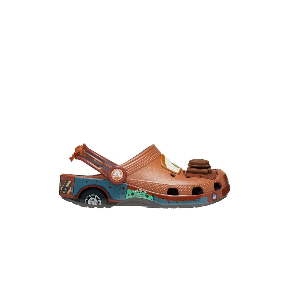 Pre-owned Crocs Cars X Classic Clog Toddler 'mater' | Brown | Infant Size 9