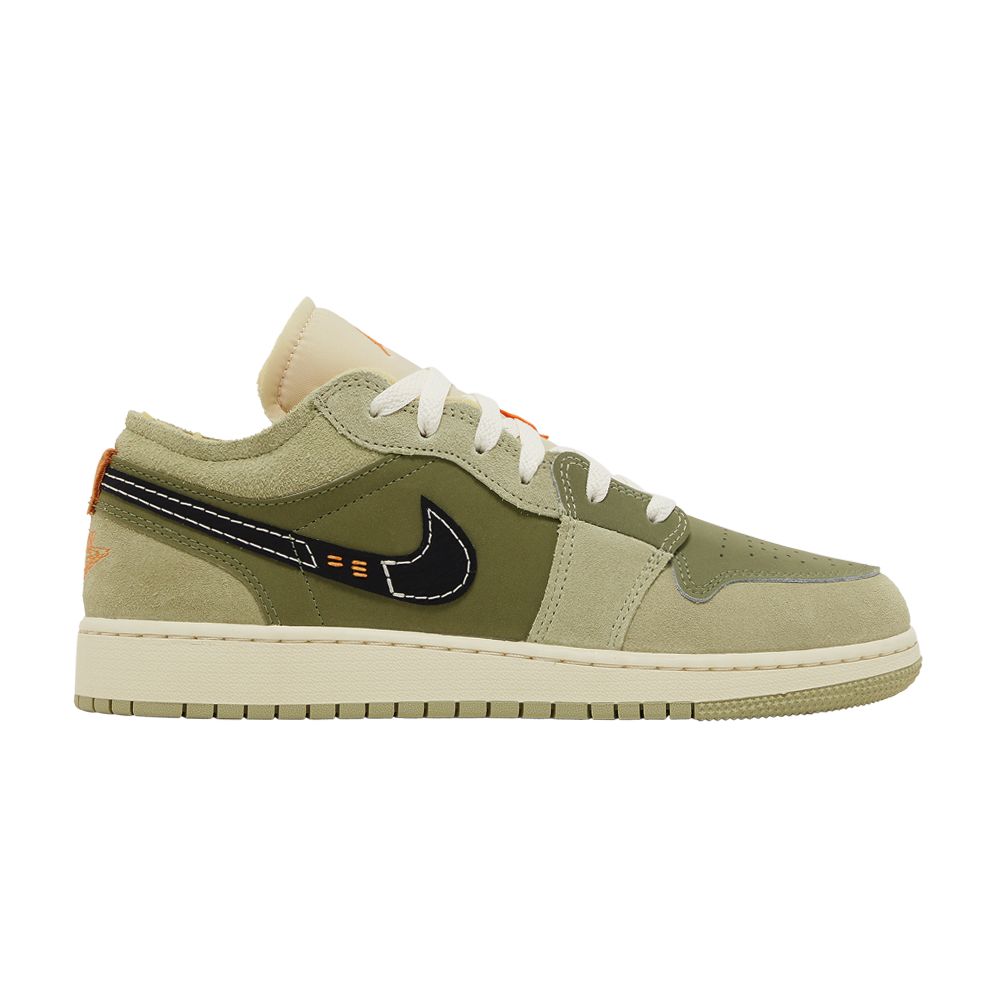 Air Jordan 1 Low SE Craft GS 'Sky J Light Olive' | Green | Kid's Size 6