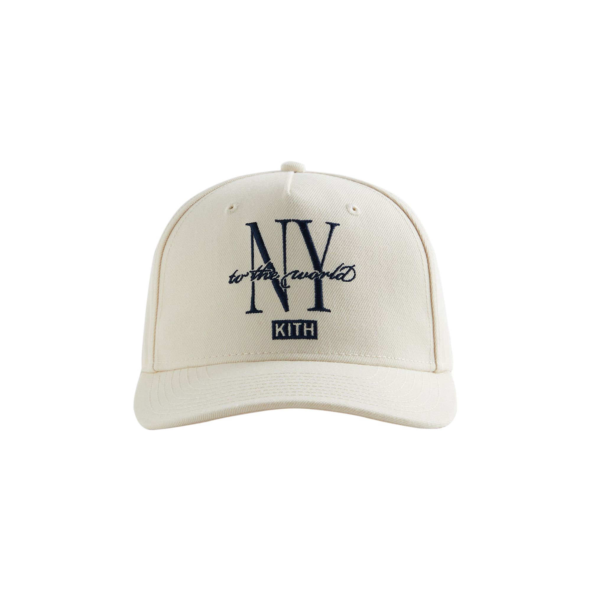 Pre-owned Kith Gwynn Pinch Crown Snapback 'sandrift' | Cream | Men's Size Onesize
