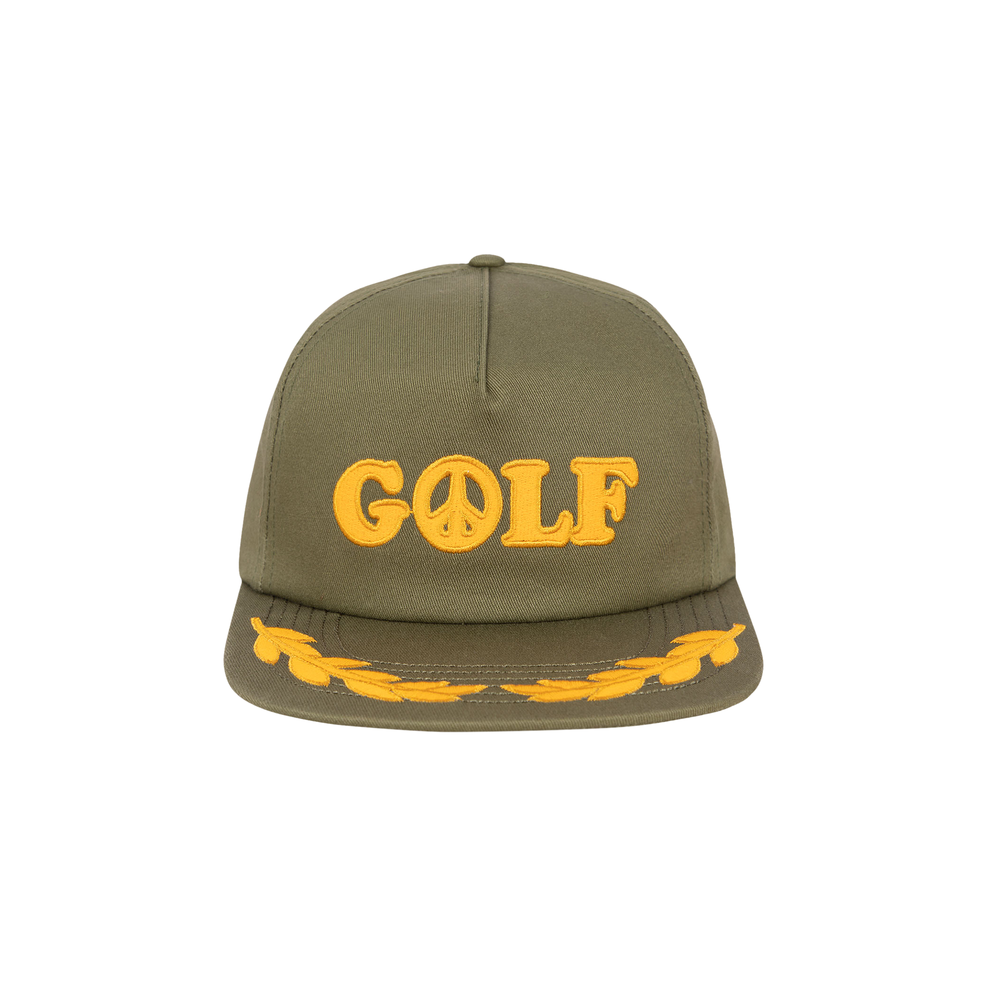 Pre-owned Golf Wang Peace 5 Panel 'green'