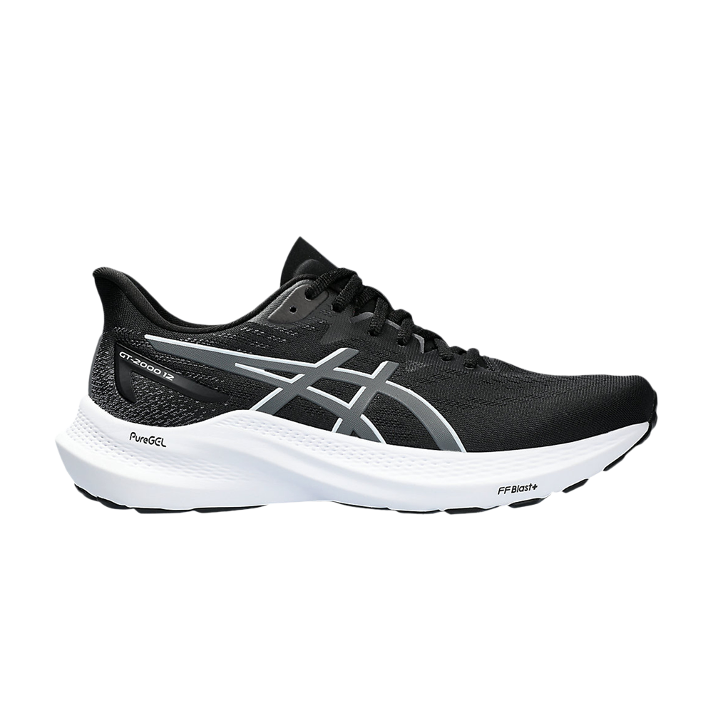 Pre-owned Asics Wmns Gt 2000 12 Narrow 'black Carrier Grey'