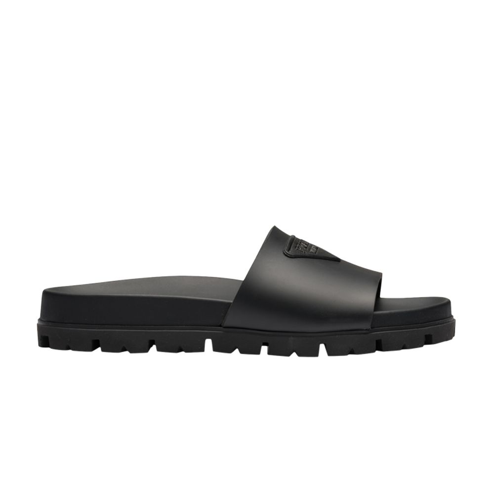 Prada Rubber Slide 'Black' - 2X3085-3LKV-F0002