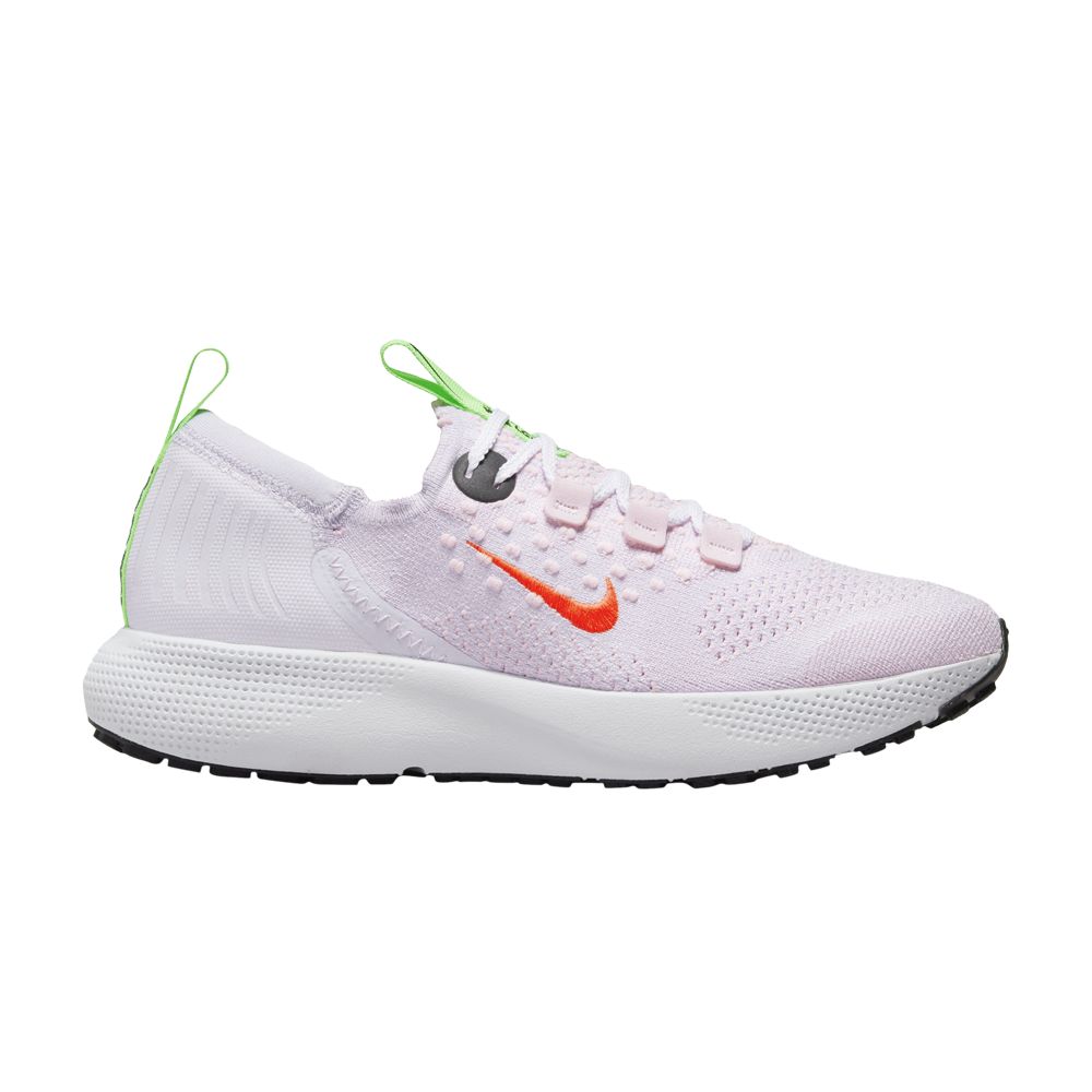 Pre-owned Nike Wmns React Escape Run Flyknit 'barely Grape Bright Crimson' In Purple