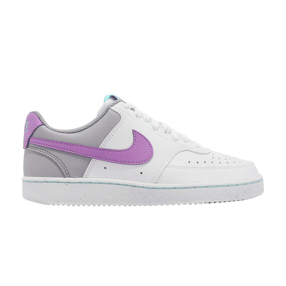Pre-owned Nike Wmns Court Vision Low Next Nature 'white Rush Fuchsia'