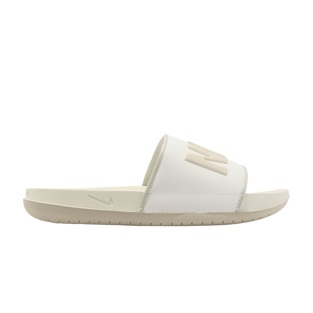 Pre-owned Nike Wmns Offcourt Slide 'sail Sanddrift' In Cream