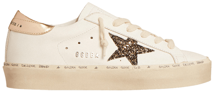 Golden |SNEAKERS (GWF00118 F004723 11202) Buy Golden Goose Wmns Hi Star LTD 'White Black Gold Glitter