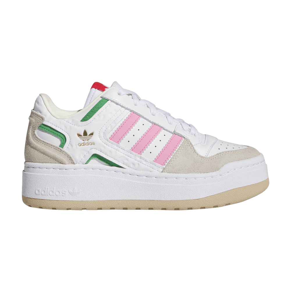 adidas forum bold white pink