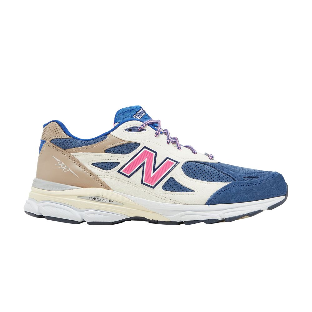 New Balance Kith x 990v3 Made in USA 'Daytona' Factory Second | Blue | Men's Size 10 - XM990KH3