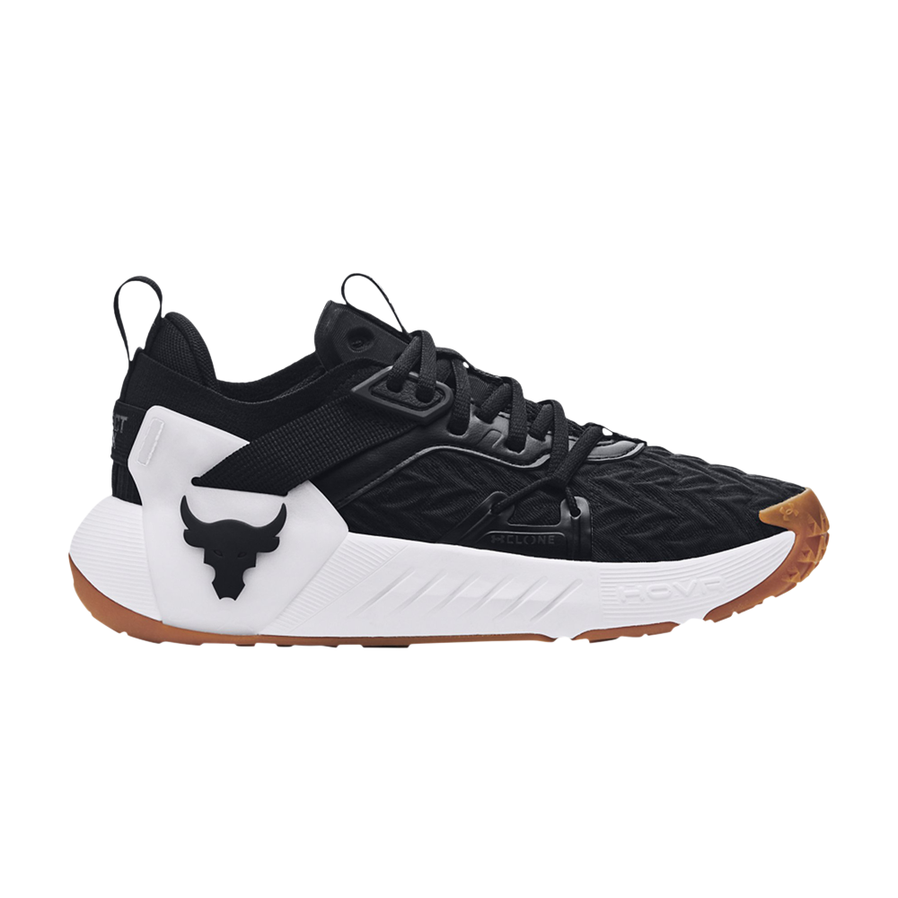 Pre-owned Under Armour Wmns Project Rock 6 'black White'