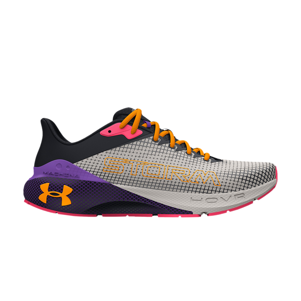Pre-owned Under Armour Wmns Hovr Machina 'storm - White Clay Formula Orange' In Cream