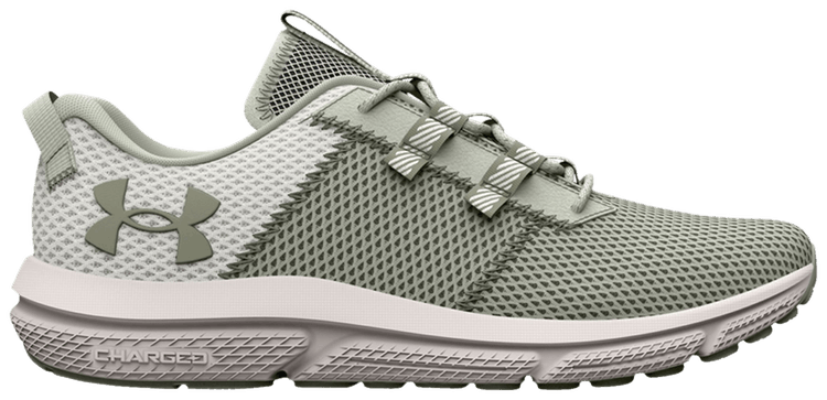 Under Armour Wmns Charged Assert 5050 Olive Tint White Clay