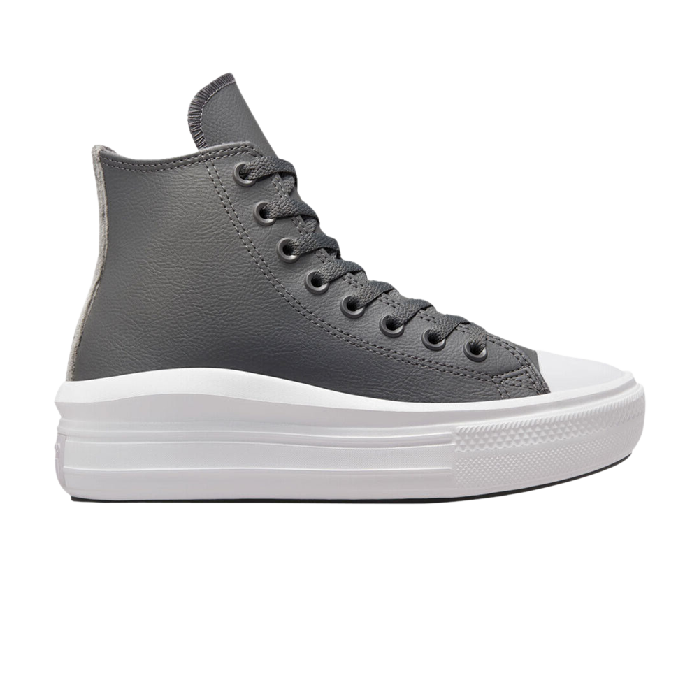Pre-owned Converse Wmns Chuck Taylor All Star Move High 'iron Grey'