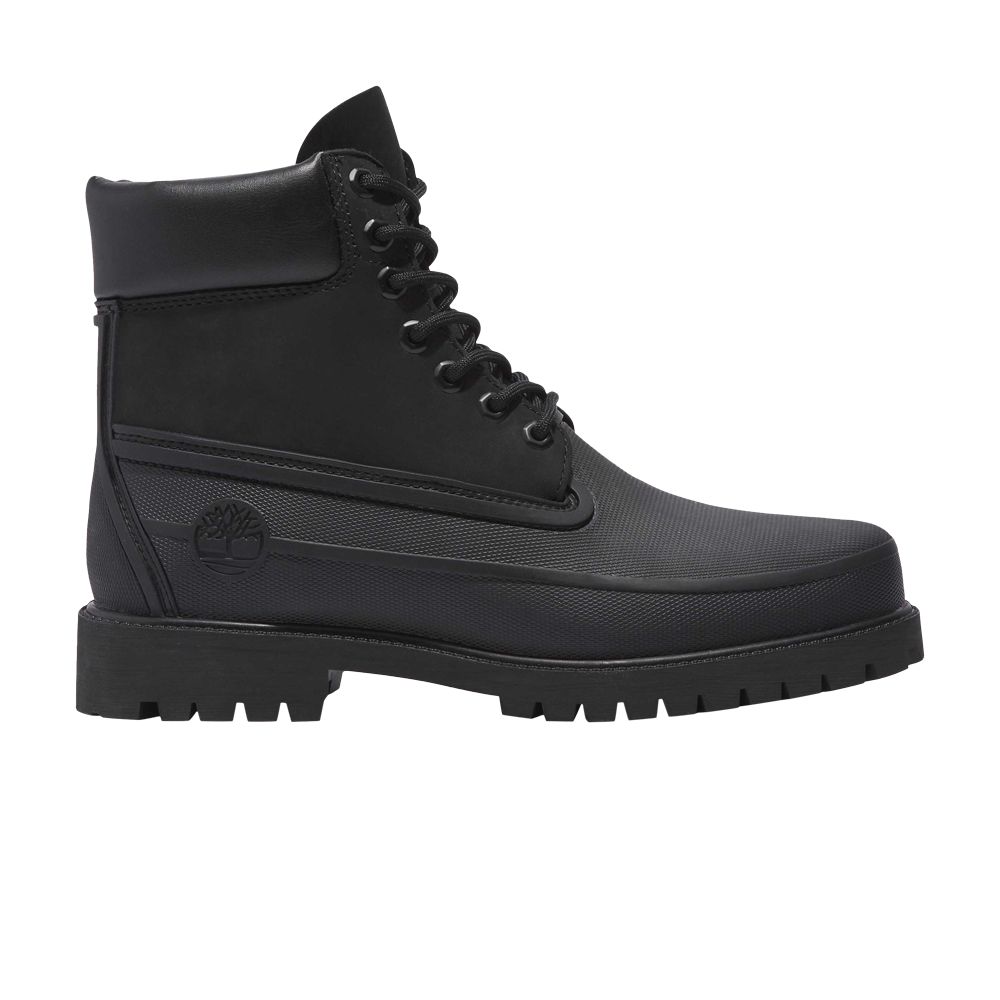 Pre-owned Timberland 6 Inch Heritage Boot 'triple Black'