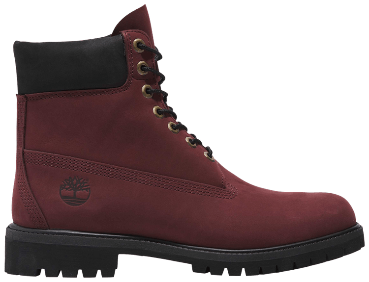 6 Inch Premium Boot Burgundy